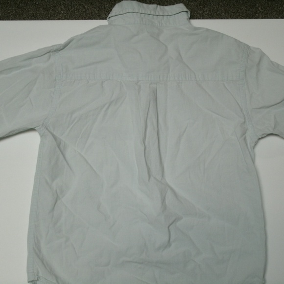 Gymboree Boys Shirt Button Down Blue Oxford Checks Long Sleeve Size 6 - Picture 8 of 8